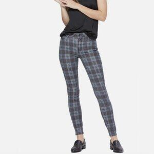 NWT Anthropologie | Paige ankle plaid skinny jeans